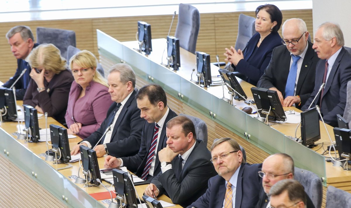 The Government's Hour at the Seimas