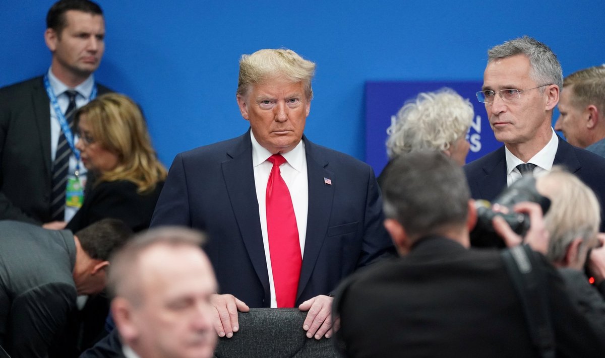 Donaldas Trumpas NATO viršūnių susitikime