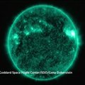 NASA paskelbė vaizdo įrašą su Saulės žybsniu