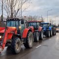 Фермеры "воюют" с министром: полиция не пропустила колонну тракторов в Шилуте