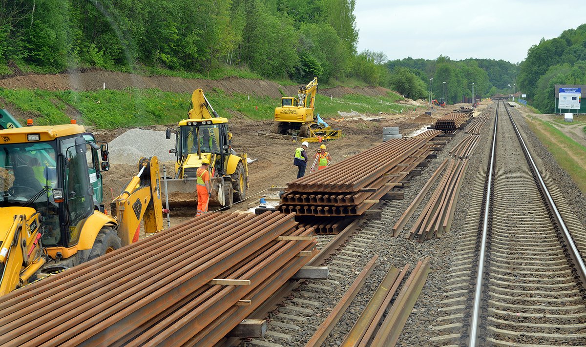 Rail Baltica construction