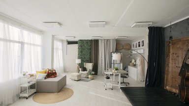 Interjero dizainerė atnaujino foto studiją: patarimai pravers daugeliui erdvių