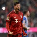 Vokietijoje R. Lewandowskis atvedė „Bayern“ į eilinę pergalę