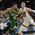 „Celtics“ kontratakuoja – 25 taškais sutriuškino „Heat“ ekipą