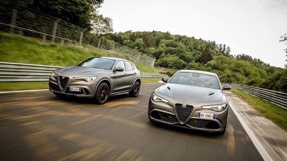 „Alfa Romeo“ pareiškė: kurs automobilius, kurie bus greičiausi „Niurburgringe“