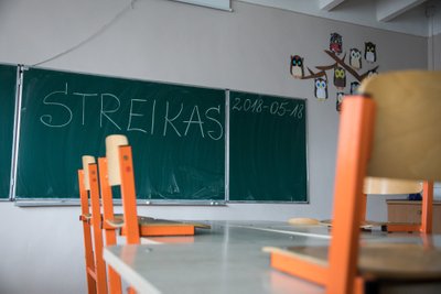 Mokytojų streikas