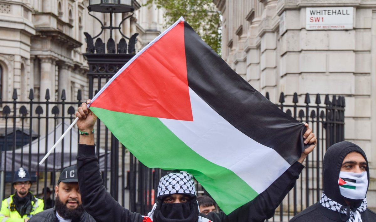 Protestas už Palestiną Londone