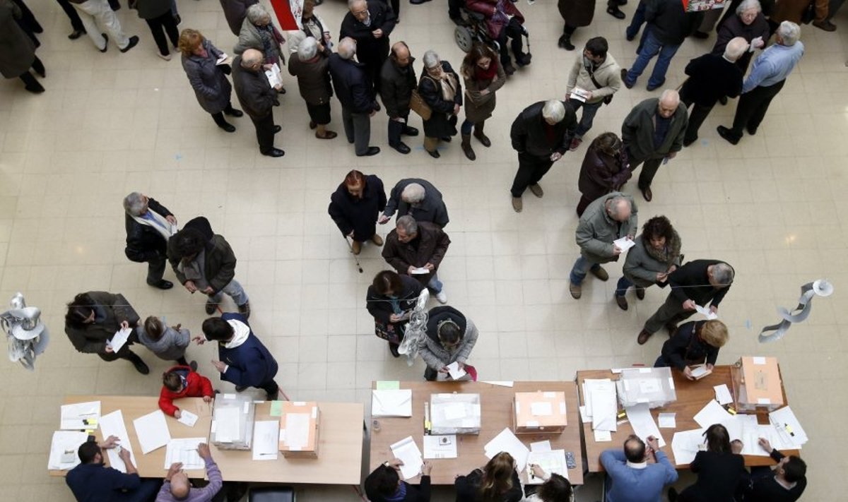Ispanijos parlamento rinkimai 2015 m. 