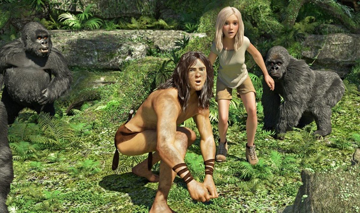 Kadras iš filmo "Tarzanas" (nuotr. ACME film)