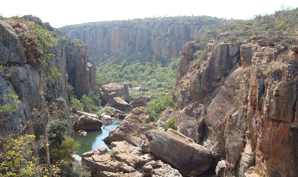 Blaido upės kanjonas (Pietų Afrika)