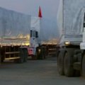Iš Rusijos į Ukrainą keliauja 280 sunkvežimių