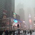 В Нью-Йорке ввели чрезвычайное положение из-за надвигающейся бури