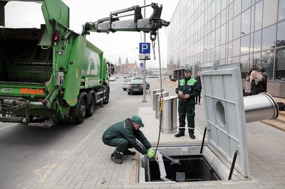 Požeminiai konteineriai Vilniuje