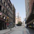 Ispanijos vyriausybė Madride paskelbė nepaprastąją padėtį