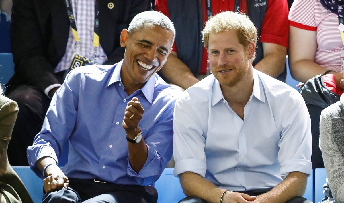 Princas Harry ir Baracas Obama