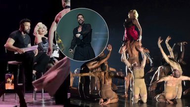 Ricky Martiną Madonnos koncerto scenoje ištiko erekcija: nejaukią akimirką užfiksavo žiūrovai