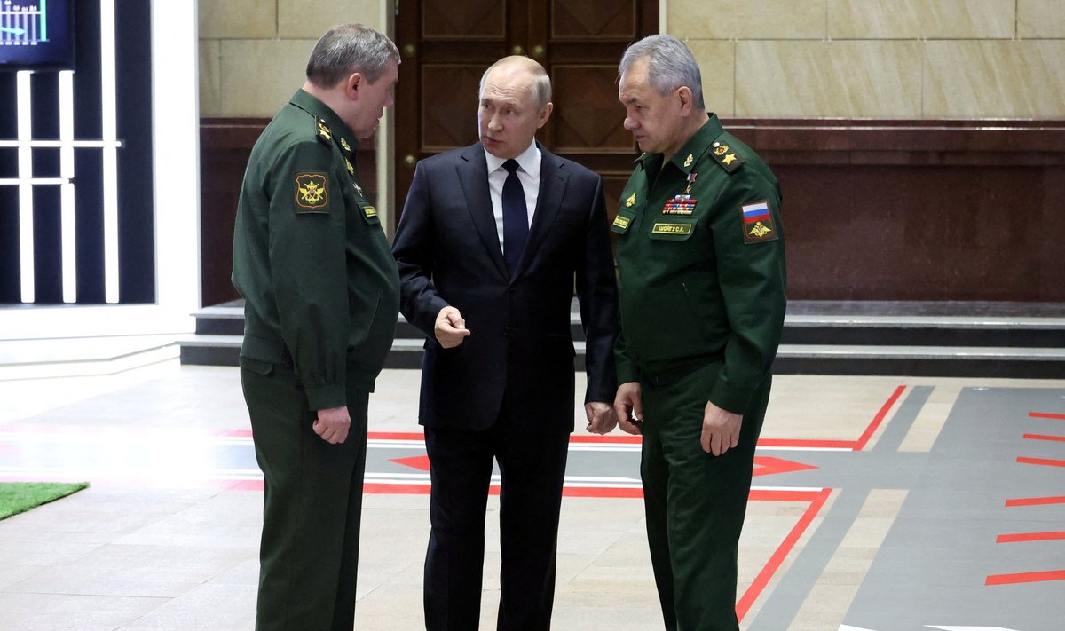 Valerijus Gerasimovas, Vladimiras Putinas, Sergejus Šoigu