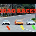Turtingo jaunimo pramogos: „Lamborghini Huracan“, „Porsche 911 GT3“ ir „Audi R8“ – kas greitesnis?