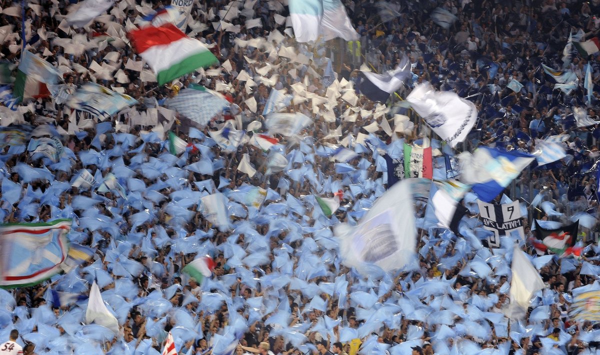 Romos "Lazio" klubo aistruoliai