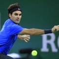 Šveicaras R.Federeris - ATP serijos Šanchajaus teniso turnyro ketvirtfinalyje