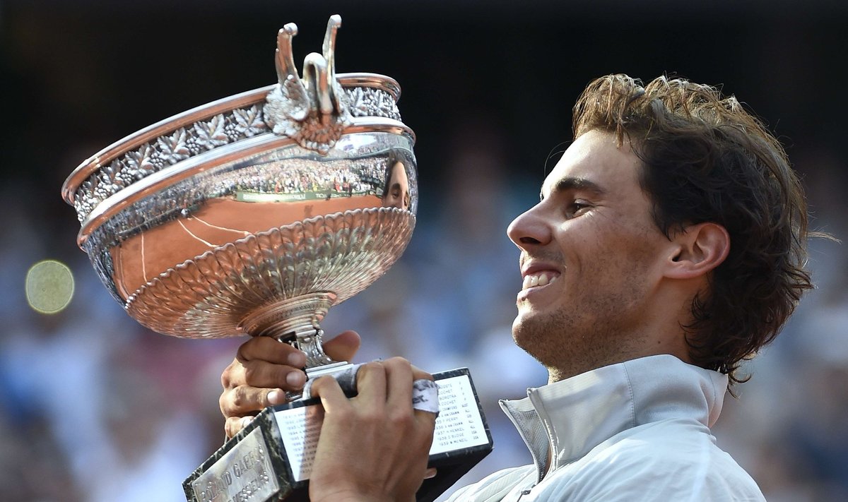 Rafaelis Nadalis laimėjo Prancūzijos teniso čempionatą