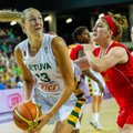 Lietuvos krepšininkės galingai žygiuoja Europos čempionato link