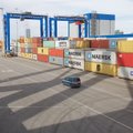 „Klaipėdos Smeltėje“ baigta kelio rekonstrukcija, tikimasi geresnės konteinerių krovos