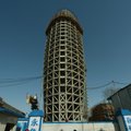 Kinijos laikraščio redakcijai – penio formos pastatas