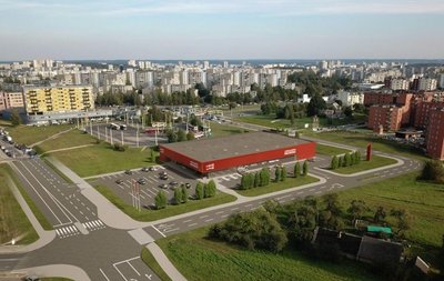 Numatomo prekybos centro Pašilaičiuose vizualizacija // Made in Vilnius nuotr.