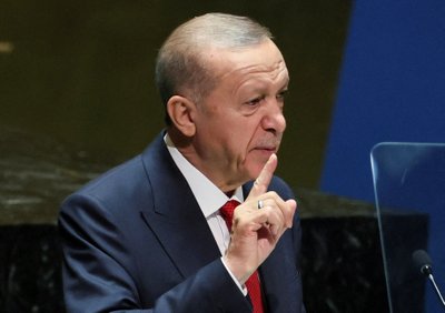 Turkijos prezidentas Recepas Tayyipas Erdoğanas