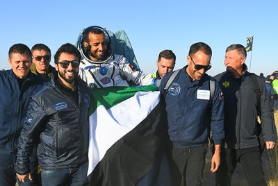 Pirmasis JAE astronautas Hazzaa Ali Almansoori