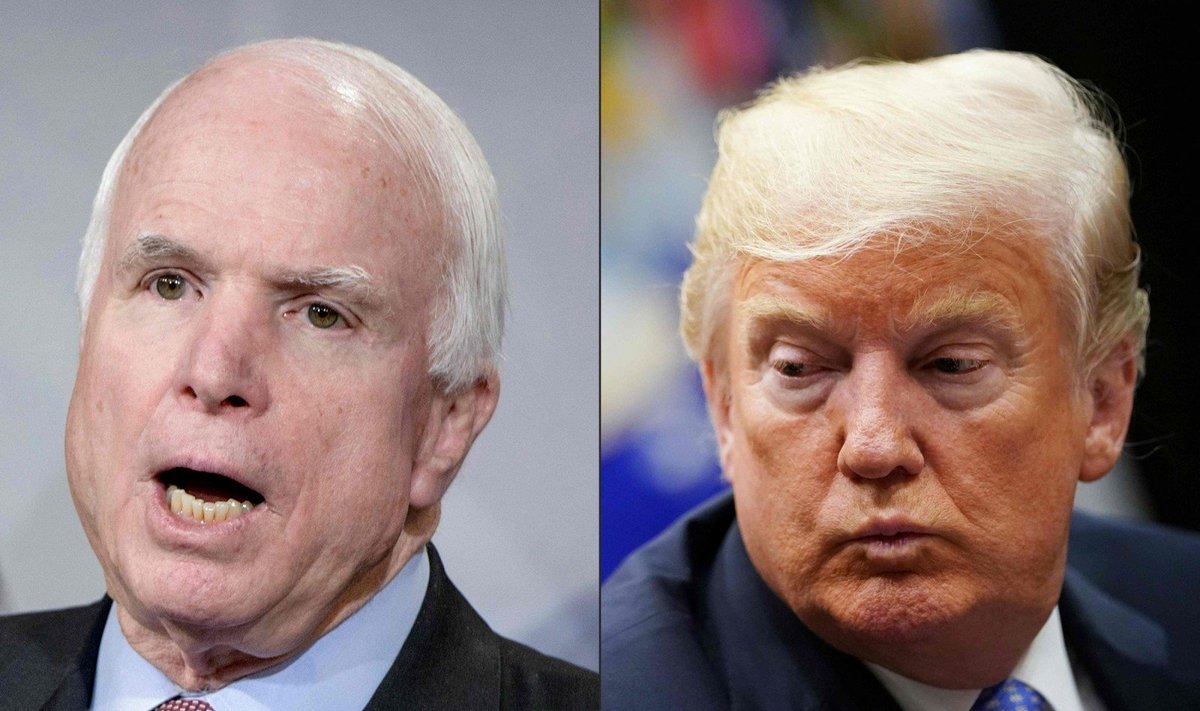 Johnas McCainas, Donaldas Trumpas