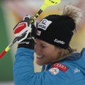 Istorinė austrės M. Schild pergalė pasaulio taurės varžybų slalomo rungtyje