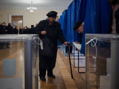 Ukrainos prezidento rinkimų pirmasis turas