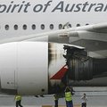 Singapūre avariniu būdu tūpė oro bendrovės "Qantas" superlaineris