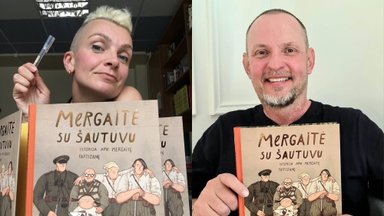 Prieš trisdešimt metų išgirsta istorija Marių Marcinkevičių ir Liną Itagaki paskatino sukurti knygą vaikams apie drąsią mergaitę partizanę