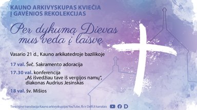Gavėnios rekolekcijos su nuolatiniais diakonais Kauno arkikatedroje