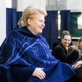 D. Grybauskaitė: tikrai nebalsavau už du žmones