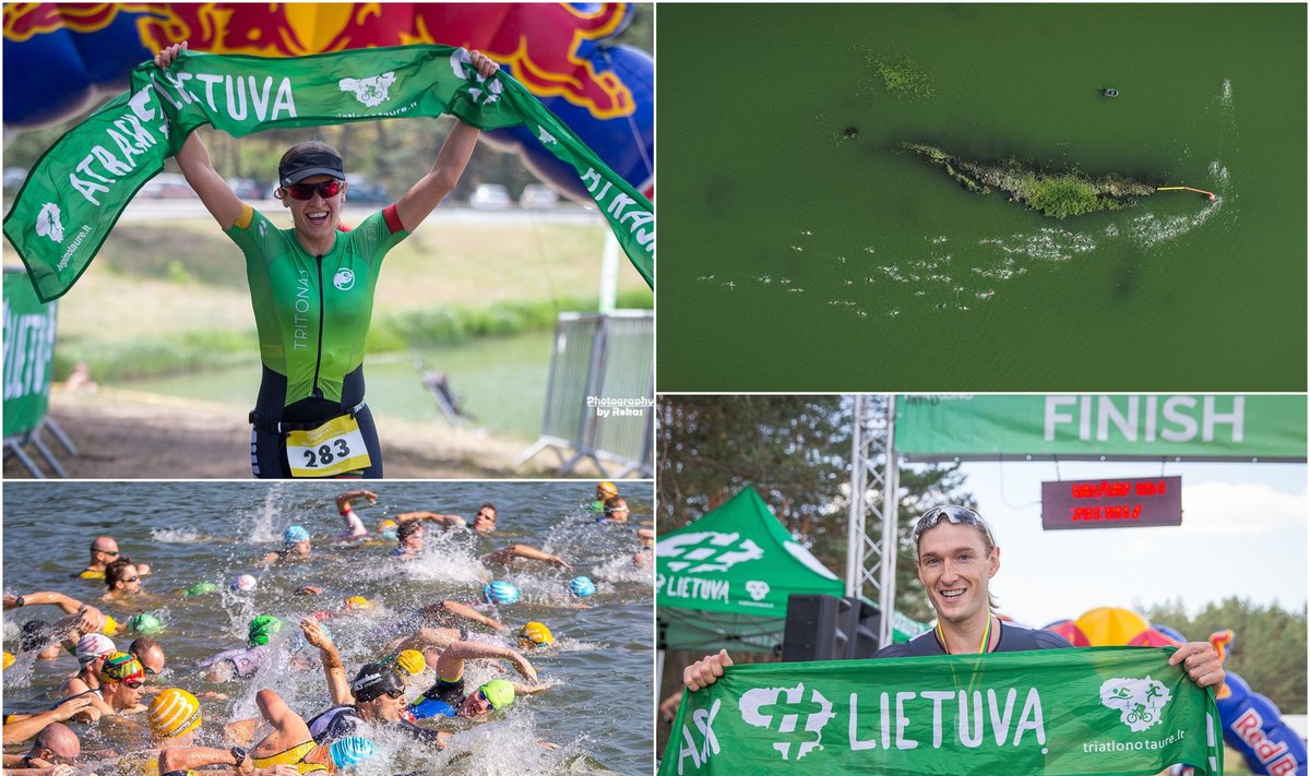 Lietuvos triatlono taurė, IIII etapas Varėnoje (Roko Lukoševičiaus nuotr.)