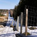 Suomijoje pademonstruota pirmoji tvoros palei sieną su Rusija atkarpa