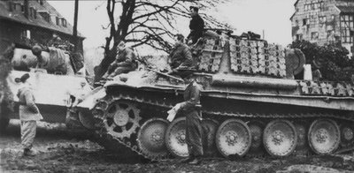Divizijos „Großdeutschland“ tankai „Pantera“ Mėmelyje (Klaipėdoje).