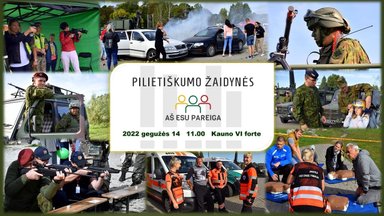 Specialiosios tarnybos kviečia į pilietiškumo akciją Kaune – mokys susikrauti išgyvenimo kuprinę ir kitų svarbių įgūdžių