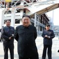 Šiaurės Korėja skelbia apie Kim Jong Uno pasirodymą viešumoje