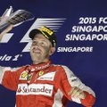 Singapūre trečią pergalę šiame sezone iškovojo S. Vettelis