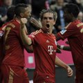 Vokietijoje „Bayern“ futbolininkai atotrūkį nuo artimiausių persekiotojų padidino jau iki 20 taškų