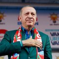Erdoganas skelbia pergalę rinkimuose Turkijoje