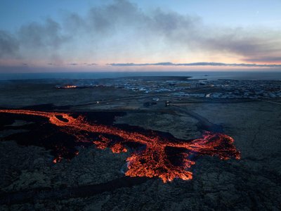 Ugnikalnio išsiveržimas Islandijoje
