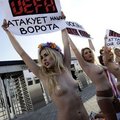 Kijeve „Femen“ protestavo prieš Europos futbolo čempionatą