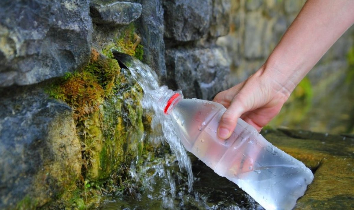 Šaltinių vanduo - nebūtinai sveikatos šaltinis