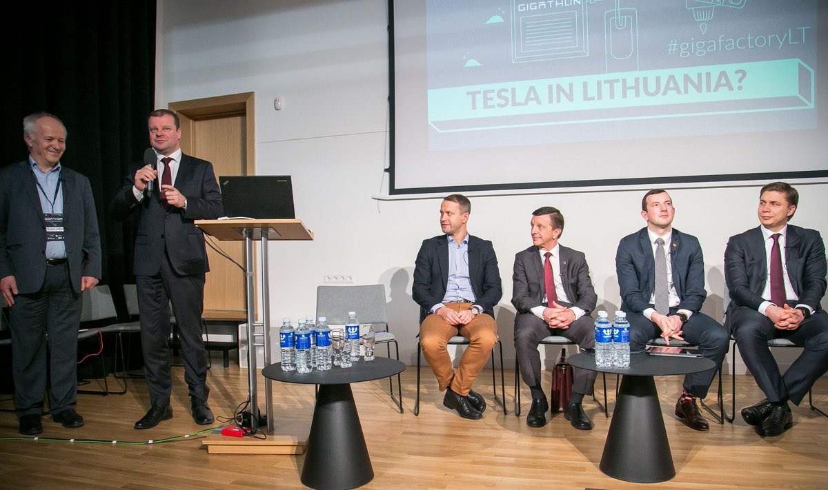 Discussion on how to attract a Tesla Motors gigafactory to Lithuania